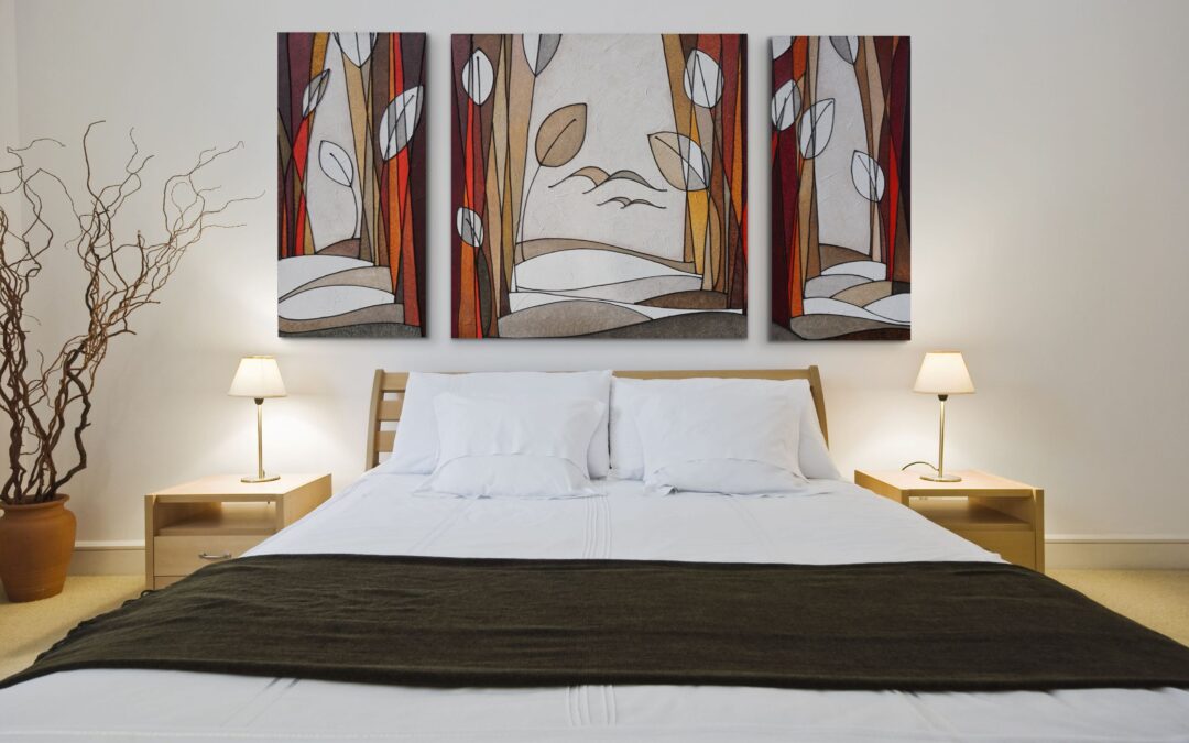 Due Gabbiani tra le foglie