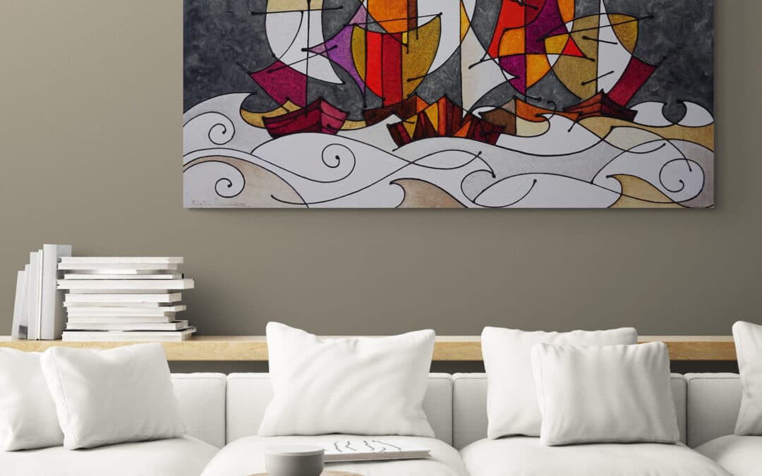 Barche a Vele Grigio